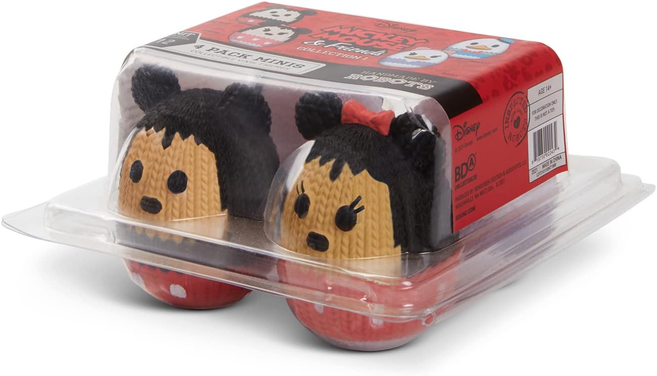 Handmade by Robots Mickey Mouse and Friends Mini Size 4-Pack Vinyl Figures Version 1