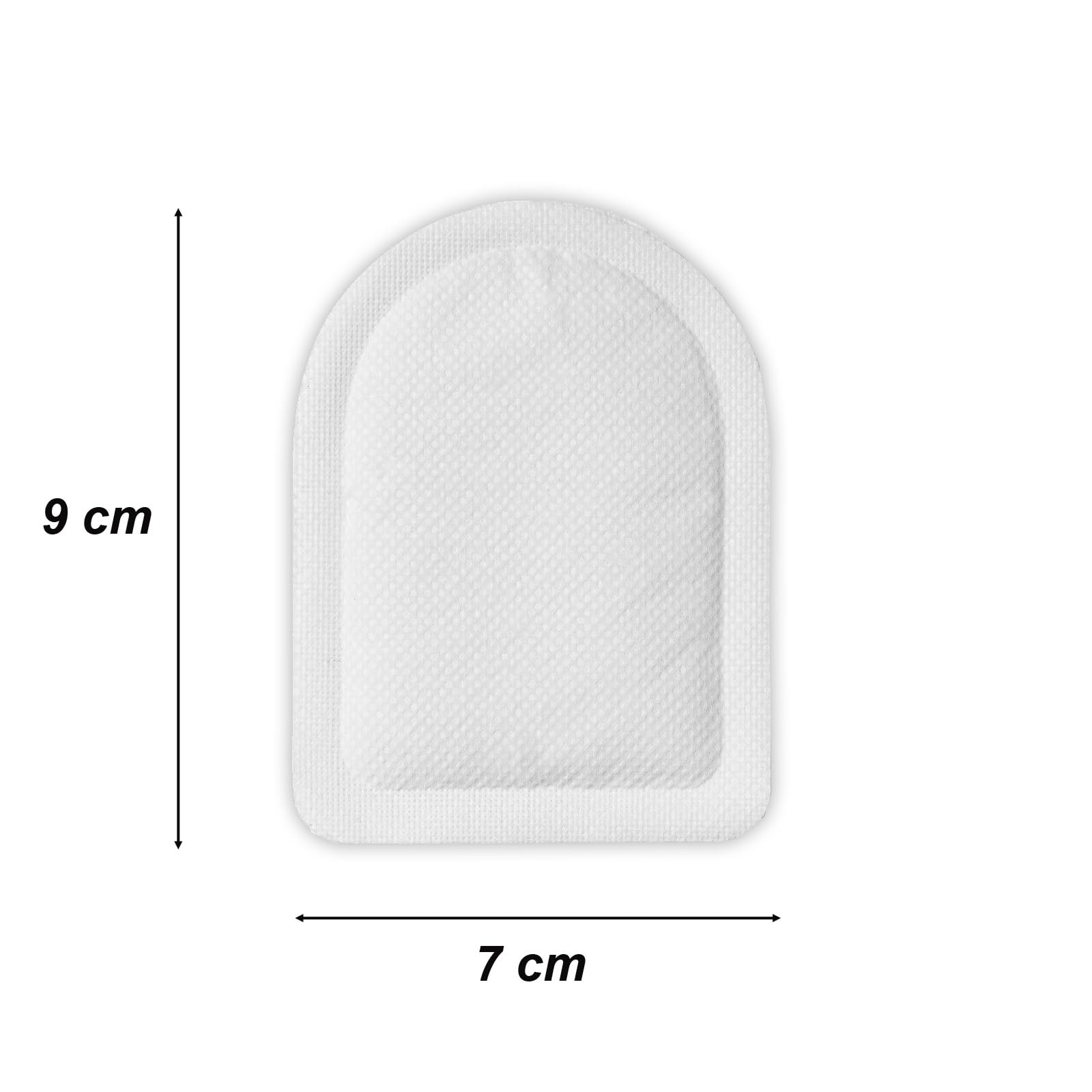 Calentador de dedos de 9,5 x 7 cm, 8 horas, autoadhesivo, plantillas para zapatos, calentadores de pies