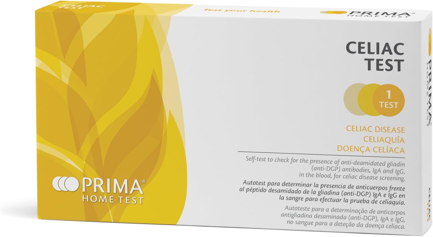 PRIMA Coeliac Celiac Gluten Test