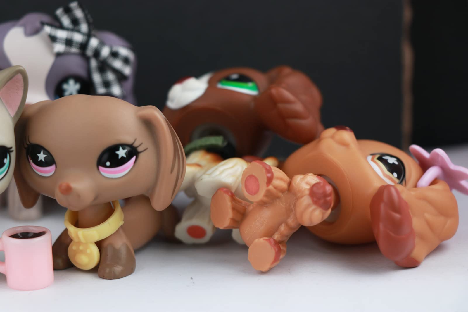 Collectable lps Dog Set, 6pcs lps Cocker Spaniel 156 1209 575 lps