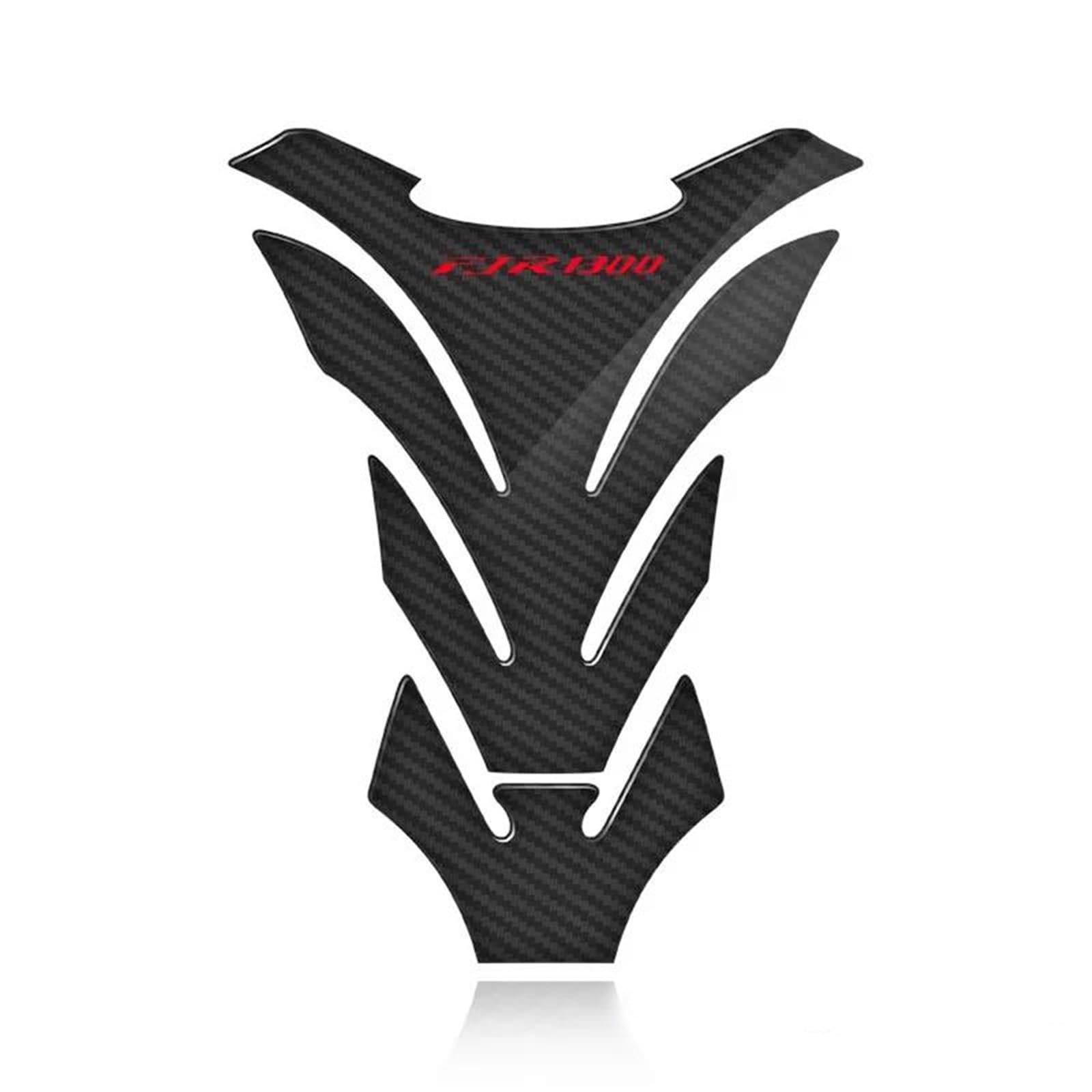 Jganrf Multi-Colored 1 3D Carbon Fiber Motorcycle Fuel Tank Pad Cover Protector Decal Stickers For Fjr 1300 Fjr1300