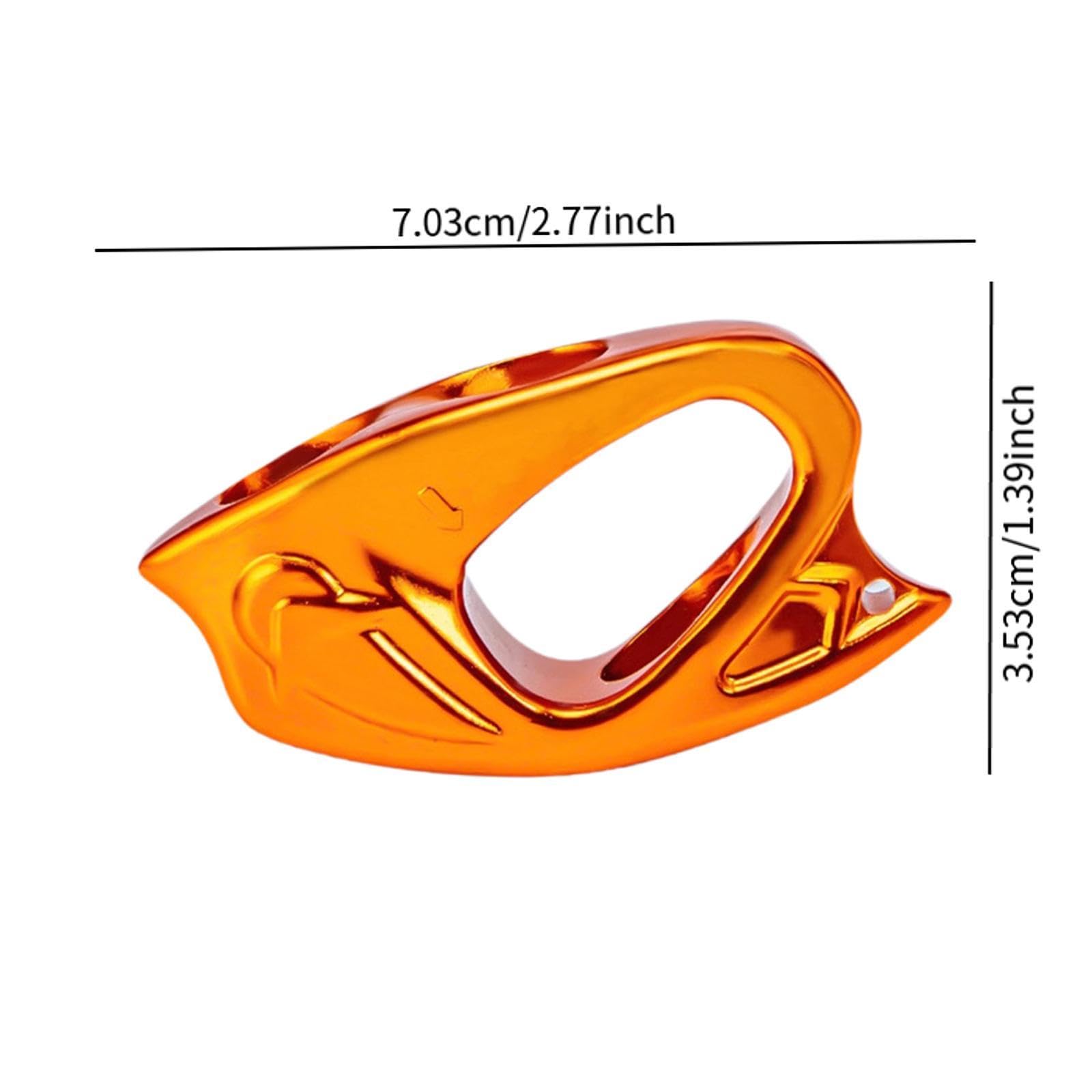 KESOTO Rope Ascender Clamp Ajustador de Cuerda para 9-10mm Fabricado en Aleación Resistente con Diseño Compacto Adecuado para Escalada Rappel Entre — view 6
