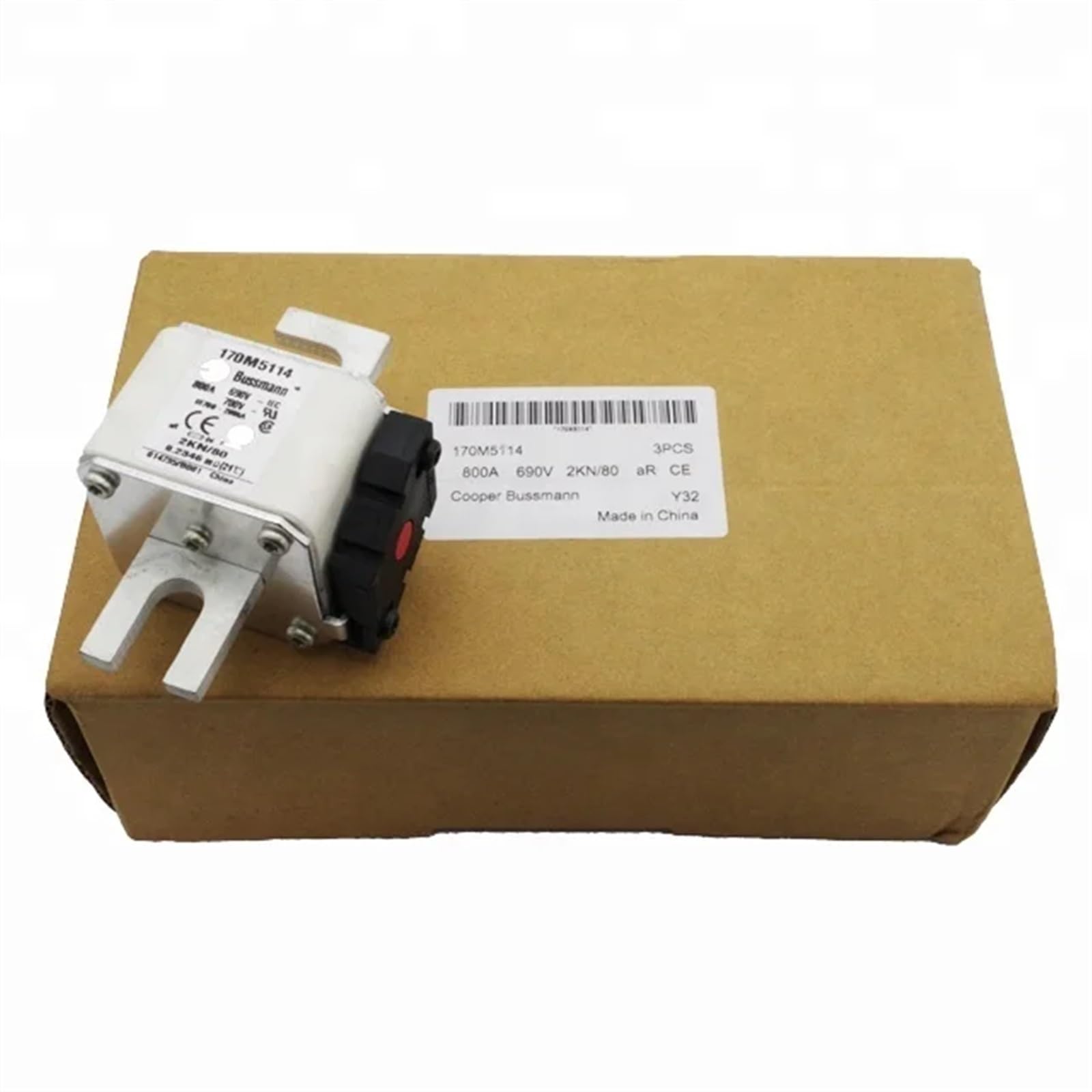 Fusible de Voiture à Action Rapide 800A 690V 170M5114 Porte-FUSIBLES
