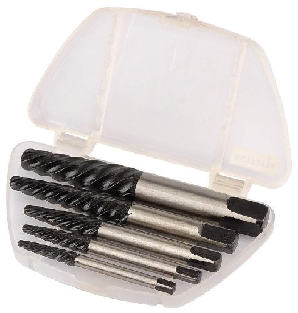 Draper 5 Screw Extractors Carbon Steel 3-18Mm For Motorcycle
