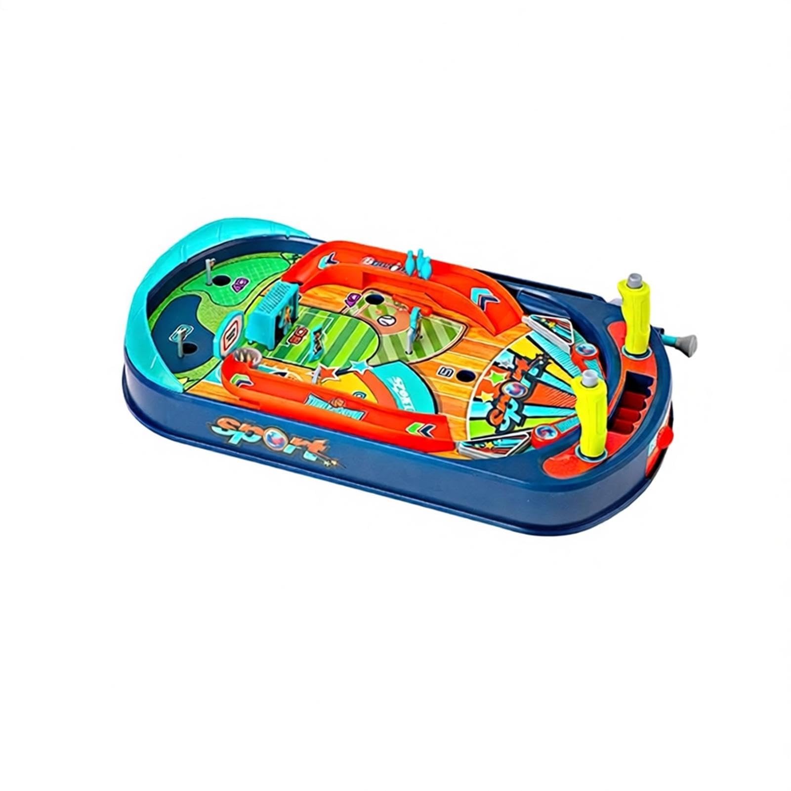 Kinder Pinball Flipperspiel Interaktives Pädagogisches Sportspielzeug Mit