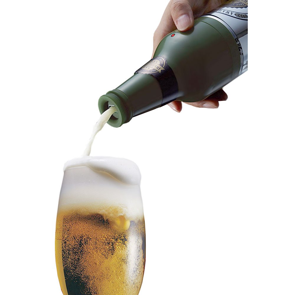 (未使用･未開封品)　ビアサーバー 泡ひげビアー ブラウン 超音波式 ビールサーバー クリーミーな泡 ドウシシャ DBS-17BR qdkdu57 楽天市場】ビアサーバー 泡ひげビアー ブラウン 超音波式 ビール