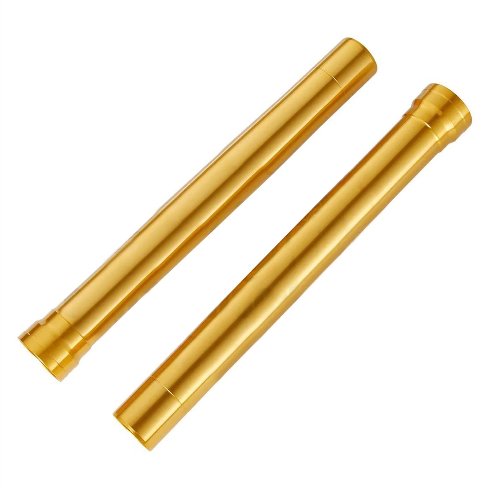 Woodey One Color Front Fork Outer Tubes Gold Pipes Bar Pair For Cbr1000rr Fireblade 2012 2013 2014 2015 2016 2017 2018 2019 450Mm 17.72Inch