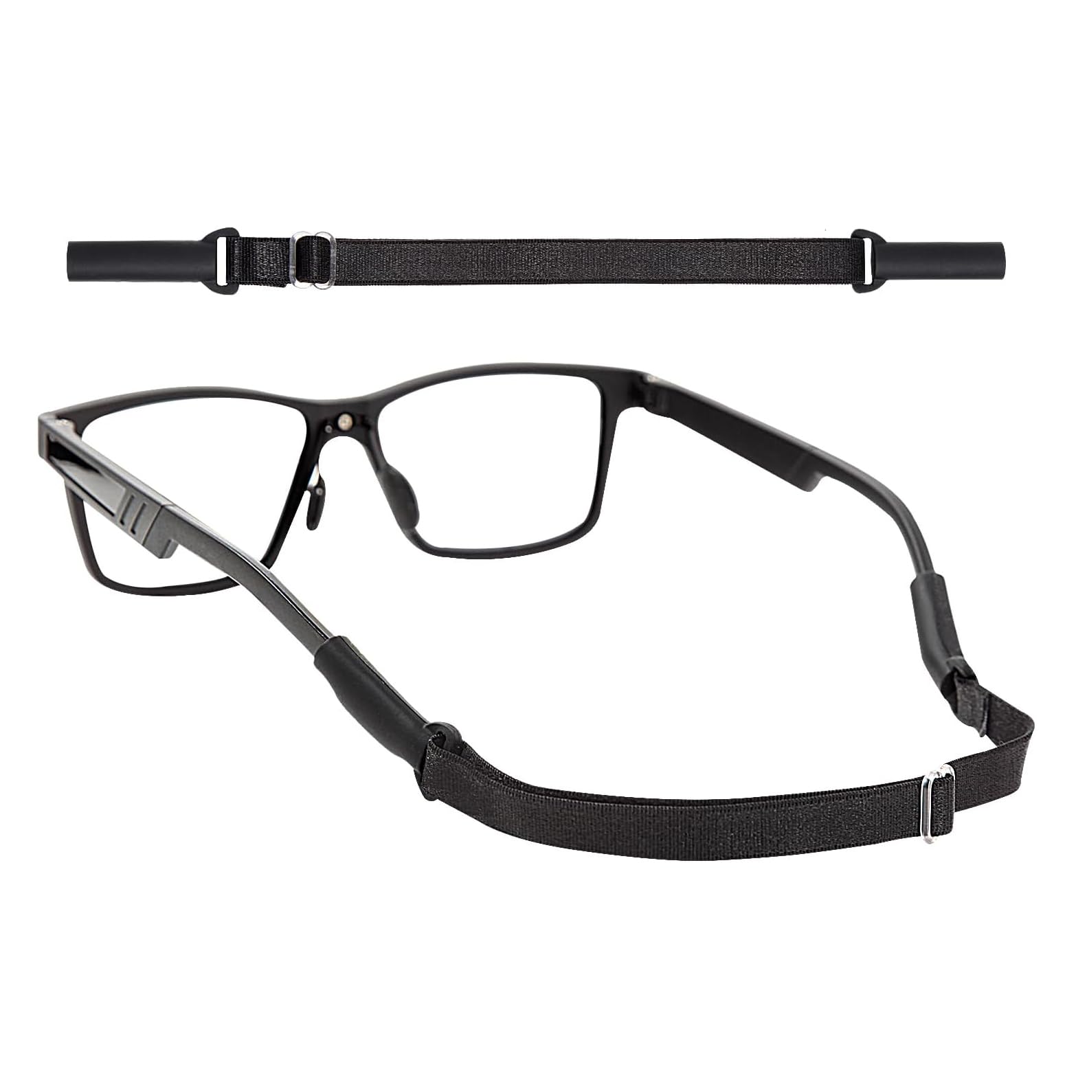 Adjustable Glasses Straps No Tail Holders Around Neck Retainers - Sunglasses Strechable Straps Lanyard for Men Women & Kids