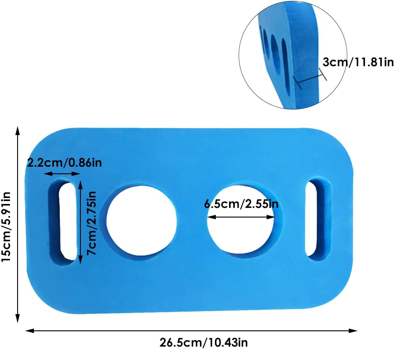 Pool Noodle Connector | 3 Piece Pool Noodles Colorful Connector | Heavy-Duty Non-Slip Accessory for Training Tool Lake Diving Backyard Party River