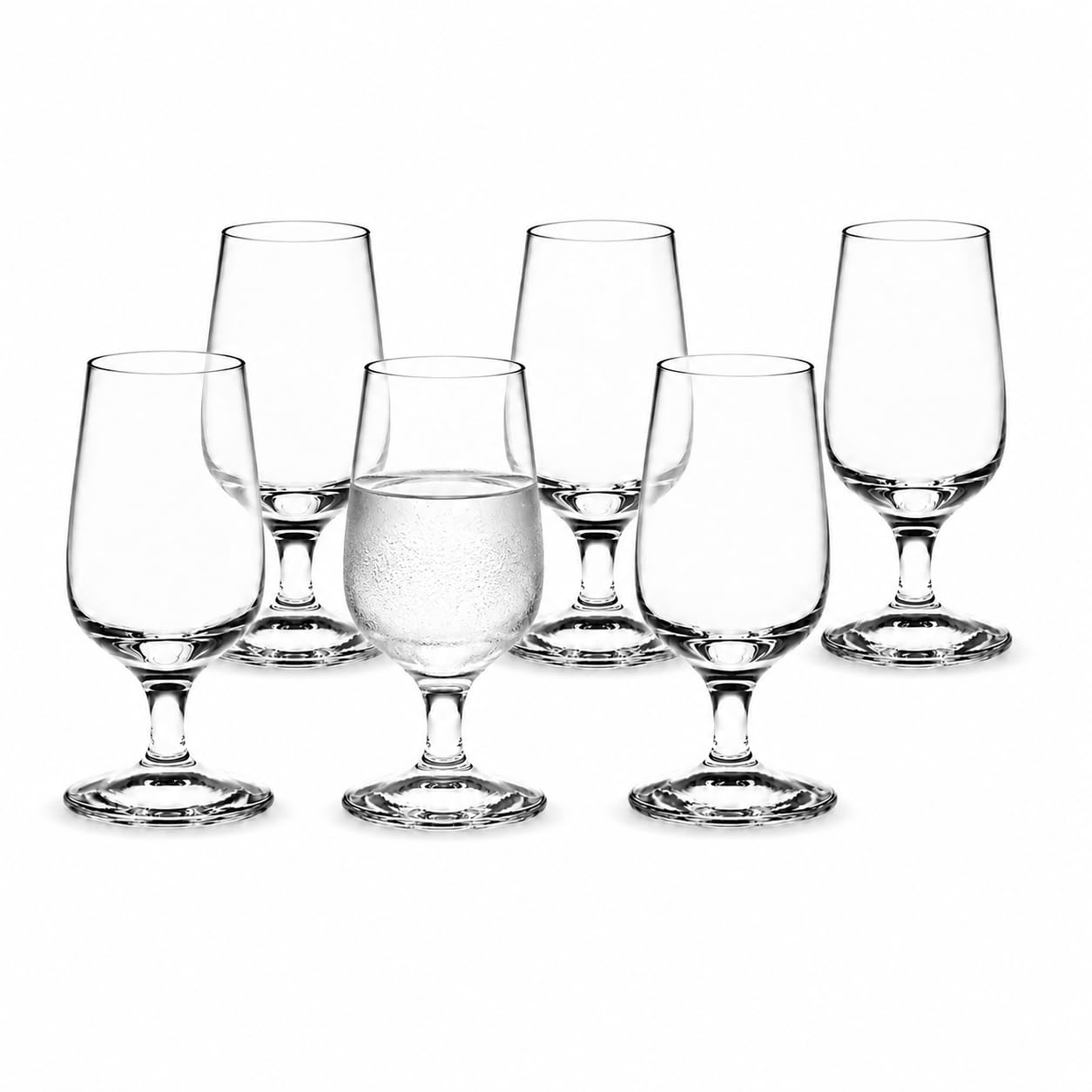 Holmegaard Bouquet Verre à Liqueur 7 cl 6 pcs. de Couleur Transparent h 10cm