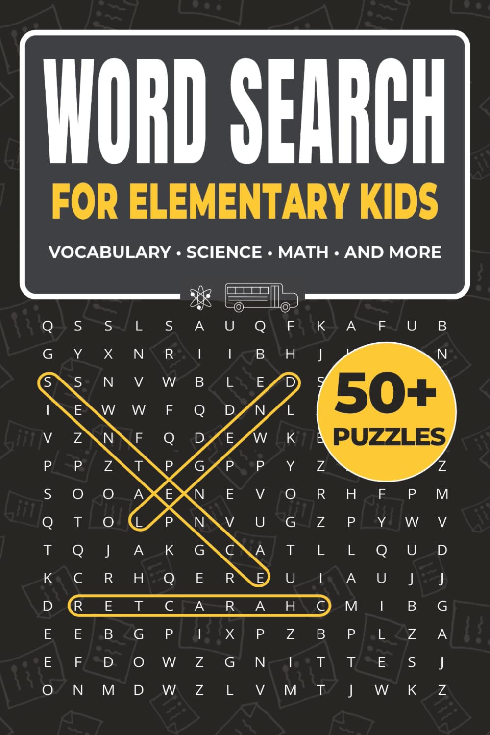 Word Search for Elementary Kids: Vocabulary. Science. Math. and More