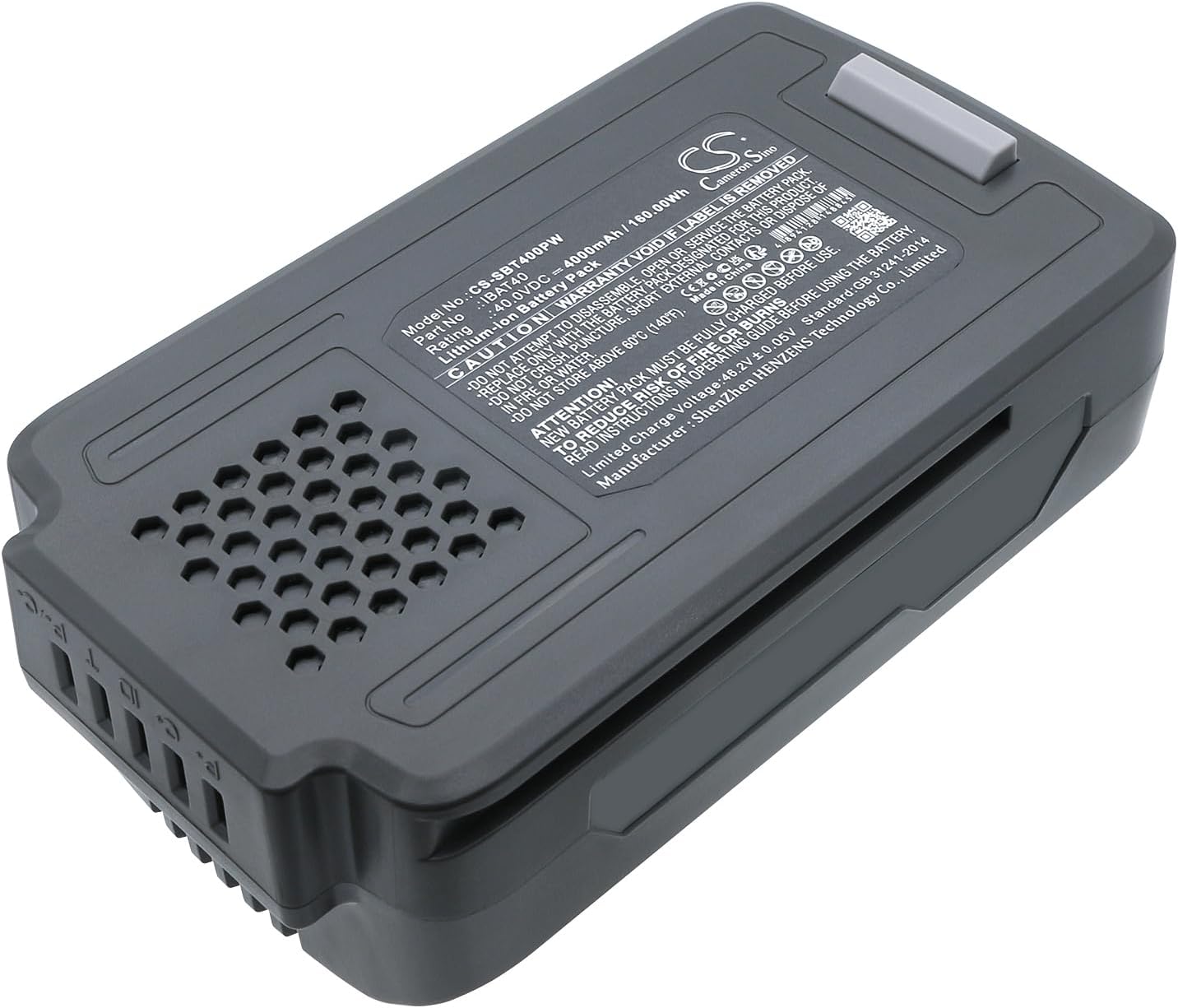 Cameron Sino NEW Replacement Battery Fit for Snow Joe(4000mAh / 160.00Wh)