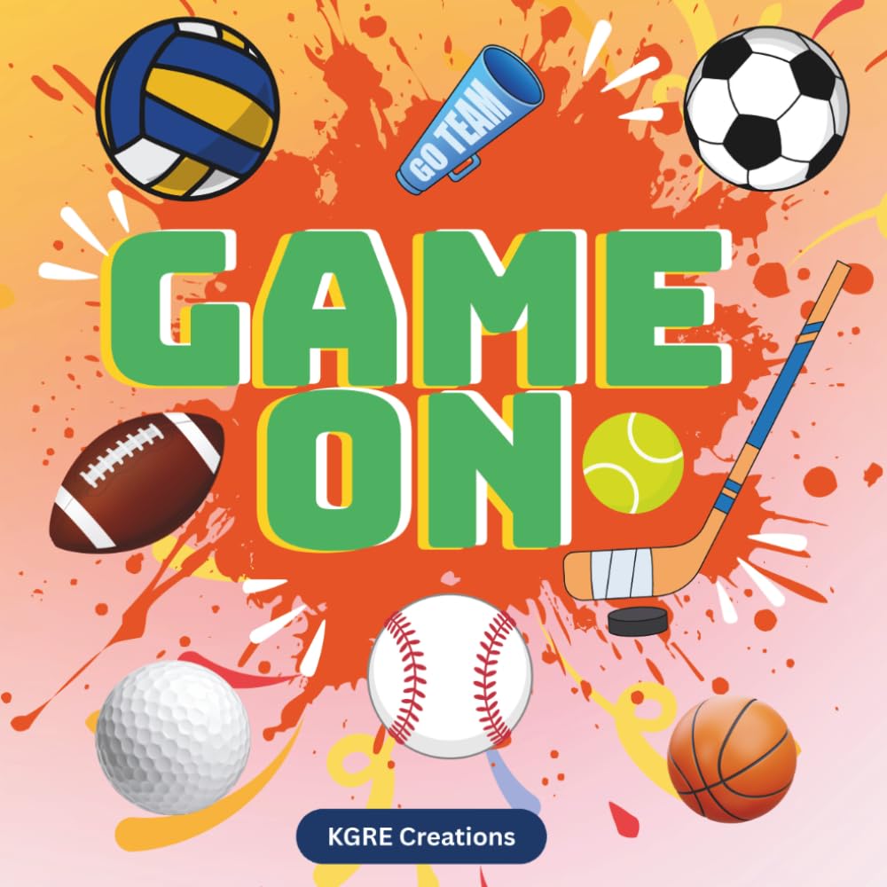 GAME ON: Epic Sports Coloring Fun for Boys & Girls