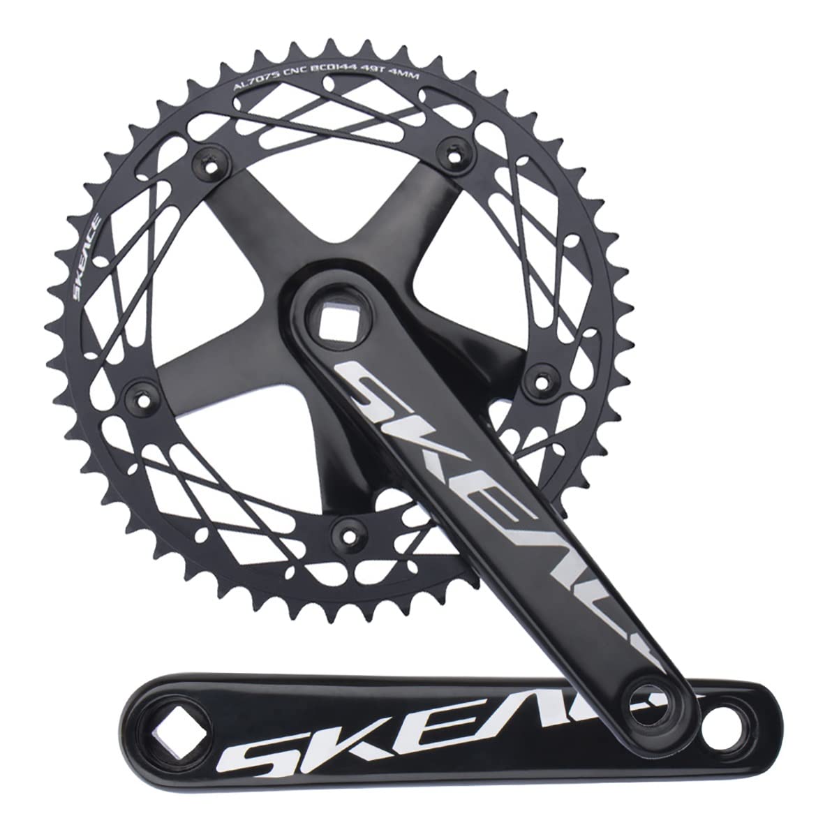 ピスト ダイレクトクランク 165 144bcd 禅付き ピスト クランク 165mm 144bcd