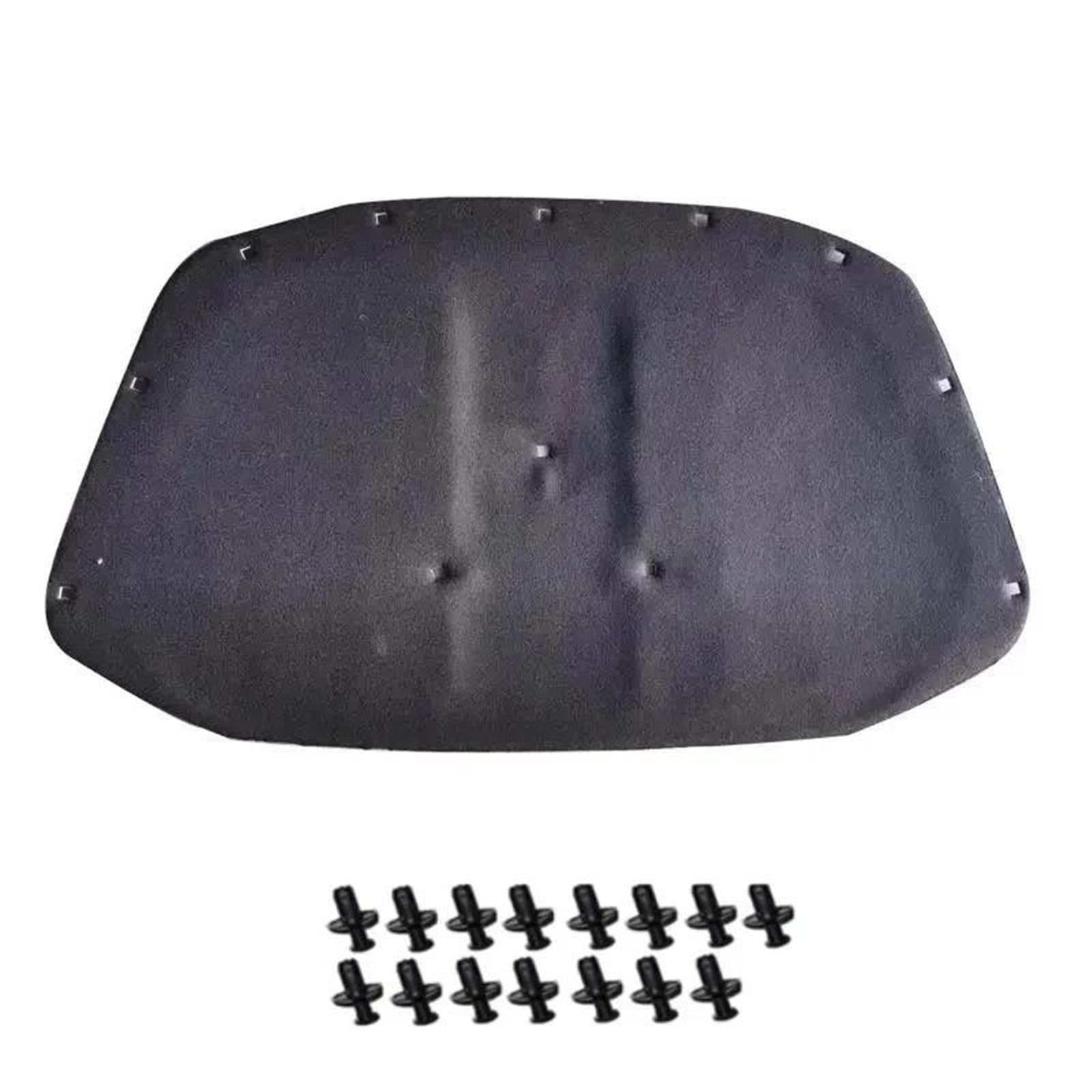 Sound Mat Car Hood Thermal Engine Soundproof Mat for Skoda for Octavia for Tour for Fantasia for Scout 1Z for MK2 2004~2013(Style1)