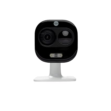 Yale 1080p WiFi All-in-One Detect, View, Light up, Talk and Listen Live Viewing Indoor and Outdoor Camera ( White & Black )