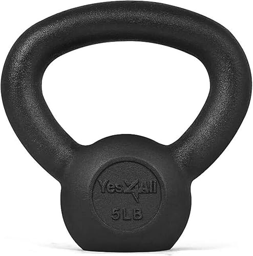 Yes4All Pesa rusa ajustablehierro fundidobase protectora sólida lisa para entrenamiento de fuerza, gimnasio en casa