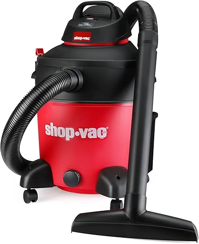 Shop-Vac 5983089 Aspiradora húmedaseca de 12 galones y 5.5 caballos de fuerza, 2.5 pulgadas de diámetro x 8 pies, cable de 12 pies, ideal para