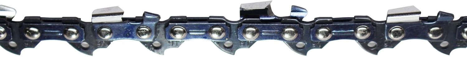 UpStart Components 3 Pack Replacement 18-Inch Semi Chisel Chainsaw Chain for McCulloch Electramac 14AE Chainsaw - (18 inch, 3/8" Pitch, 0.050" Gauge, 60 Drive Links)