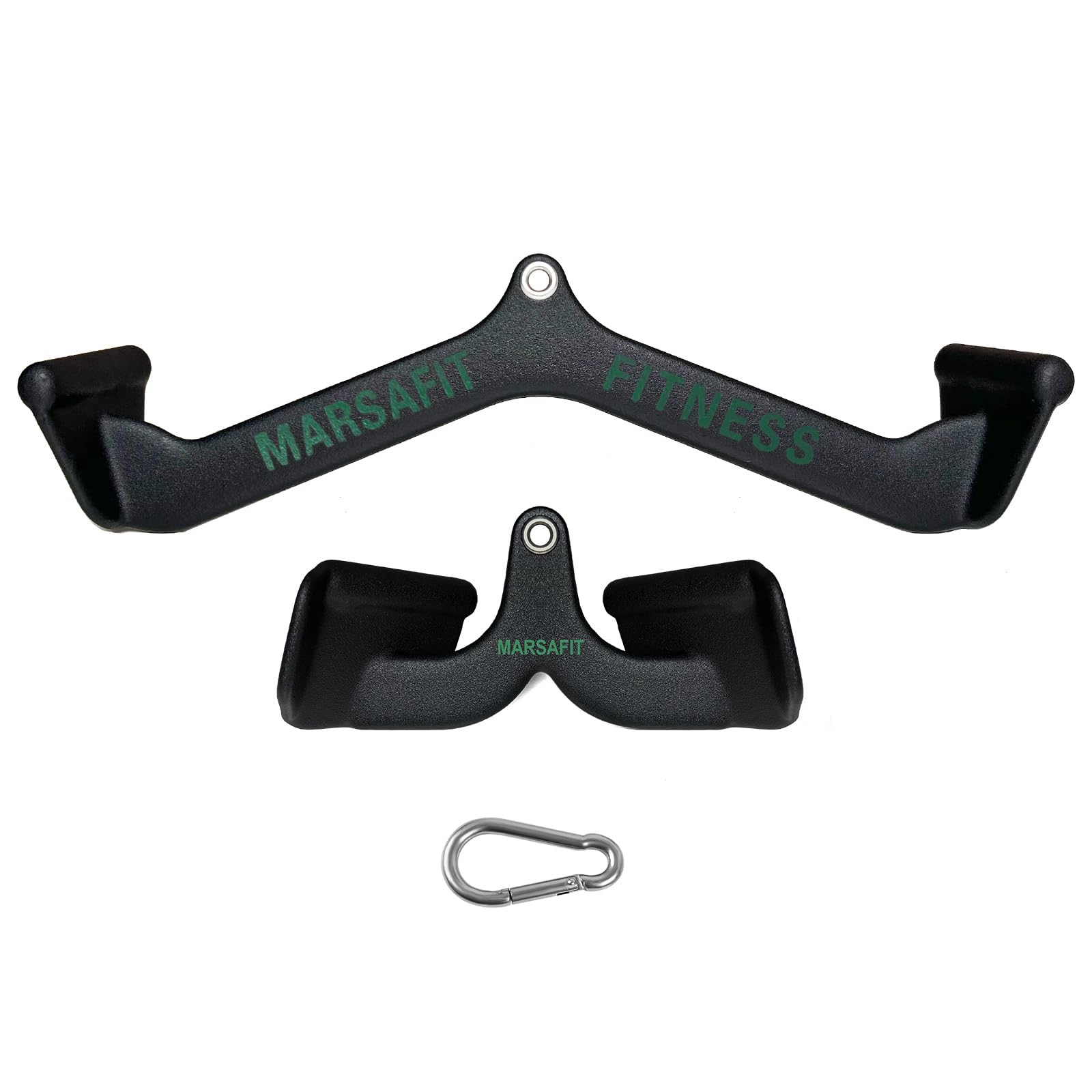 Home Gym Fitness Rowing T-bar V-bar Pulley Cable Machine Attachments, Bicep Curl Tricep LAT Pulldown Bar Back Strength Training Handle Grips LAT Pull Down Bar Press Down Exercises (UKBT023)