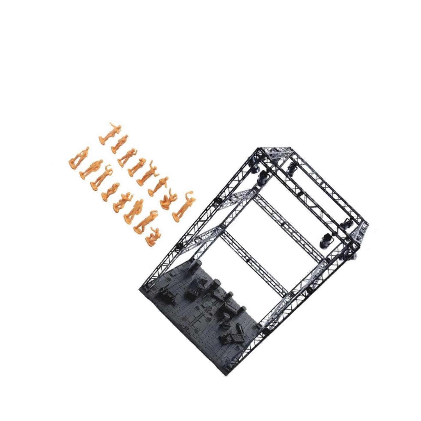 QUXVUIS Stimola la creatività con i kit di base d'azione in Per scala 1/144 adatti agli appassionati di modellismo, kit di modelli staccabili, espositore per