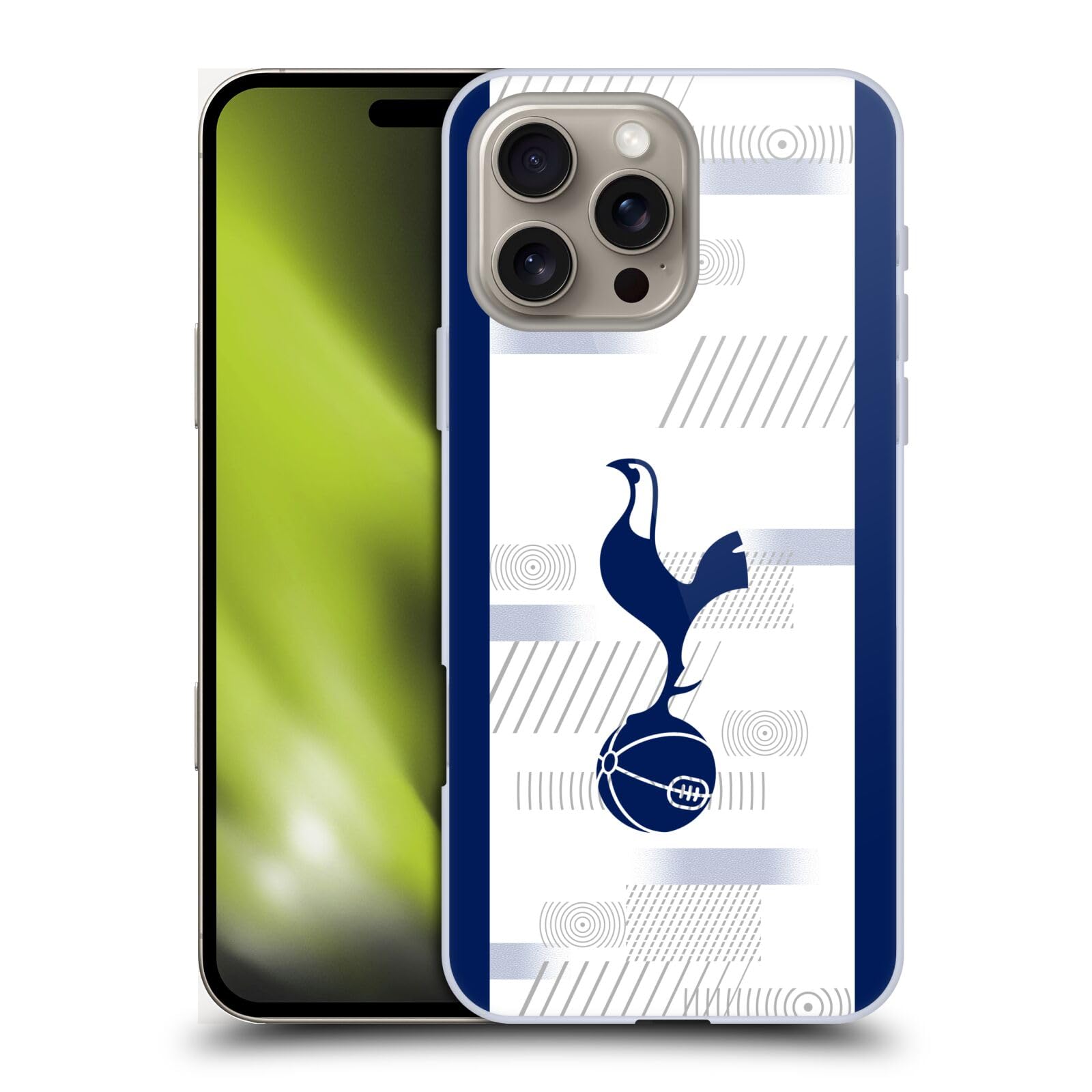 Head Case Designs Officially Licensed Tottenham Hotspur F.C. Home Kit 2023/24 Badge Hard Back Case Compatible with Apple iPhone 16 Pro Max