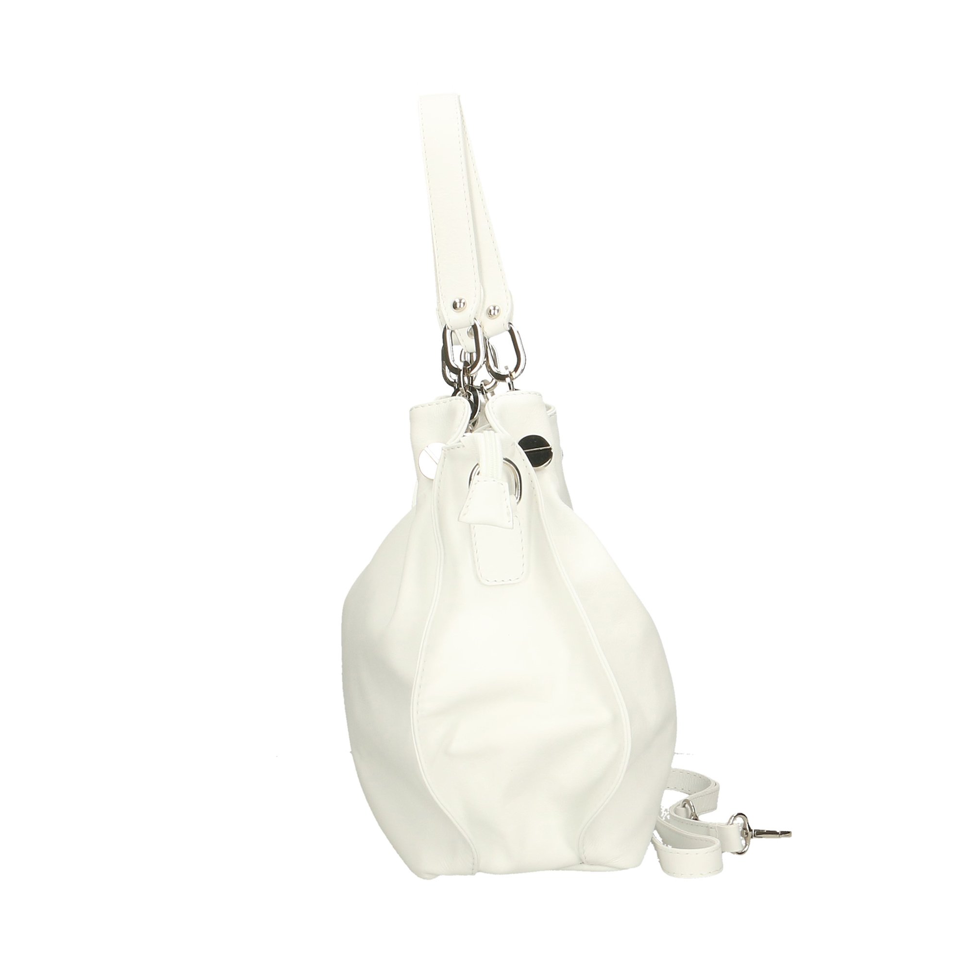 Chicca Borse Borsa a Spalla Donna in Pelle Made in italy 38x30x12 Cm