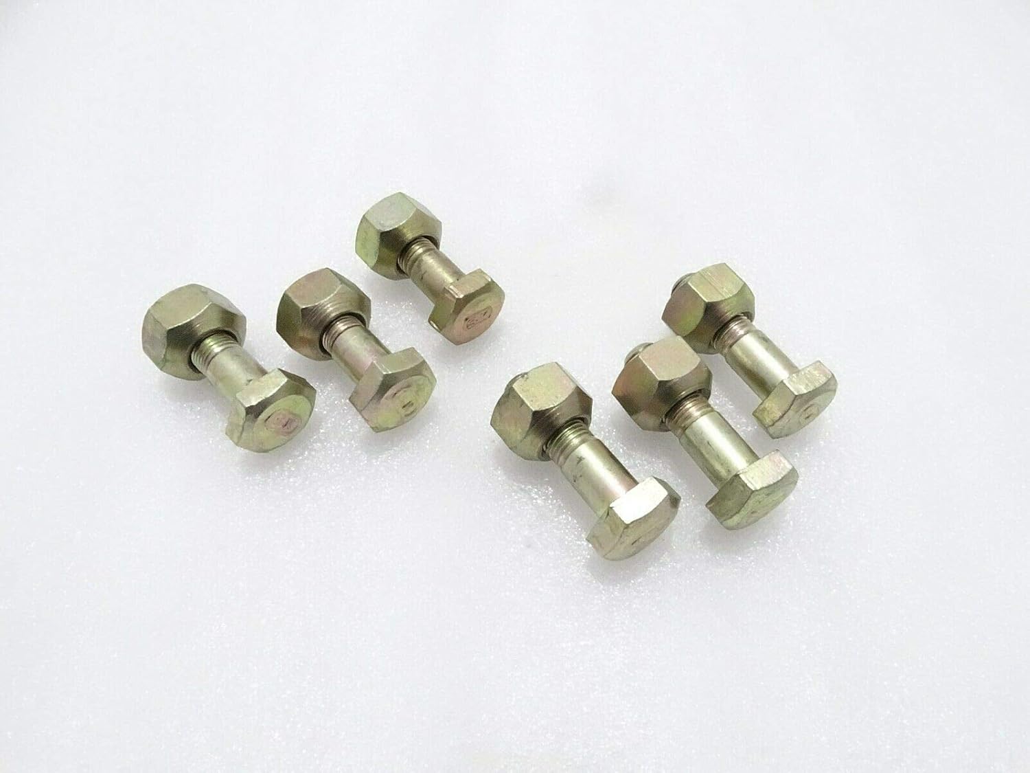 Mahindra Tractors Front Wheel Hub Bolts And Nuts Set of 6