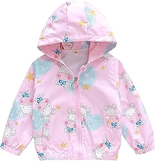 Casaco feminino de inverno para meninos com zíper à prova de vento infantil com capuz corta-vento jaqueta infantil para meninas