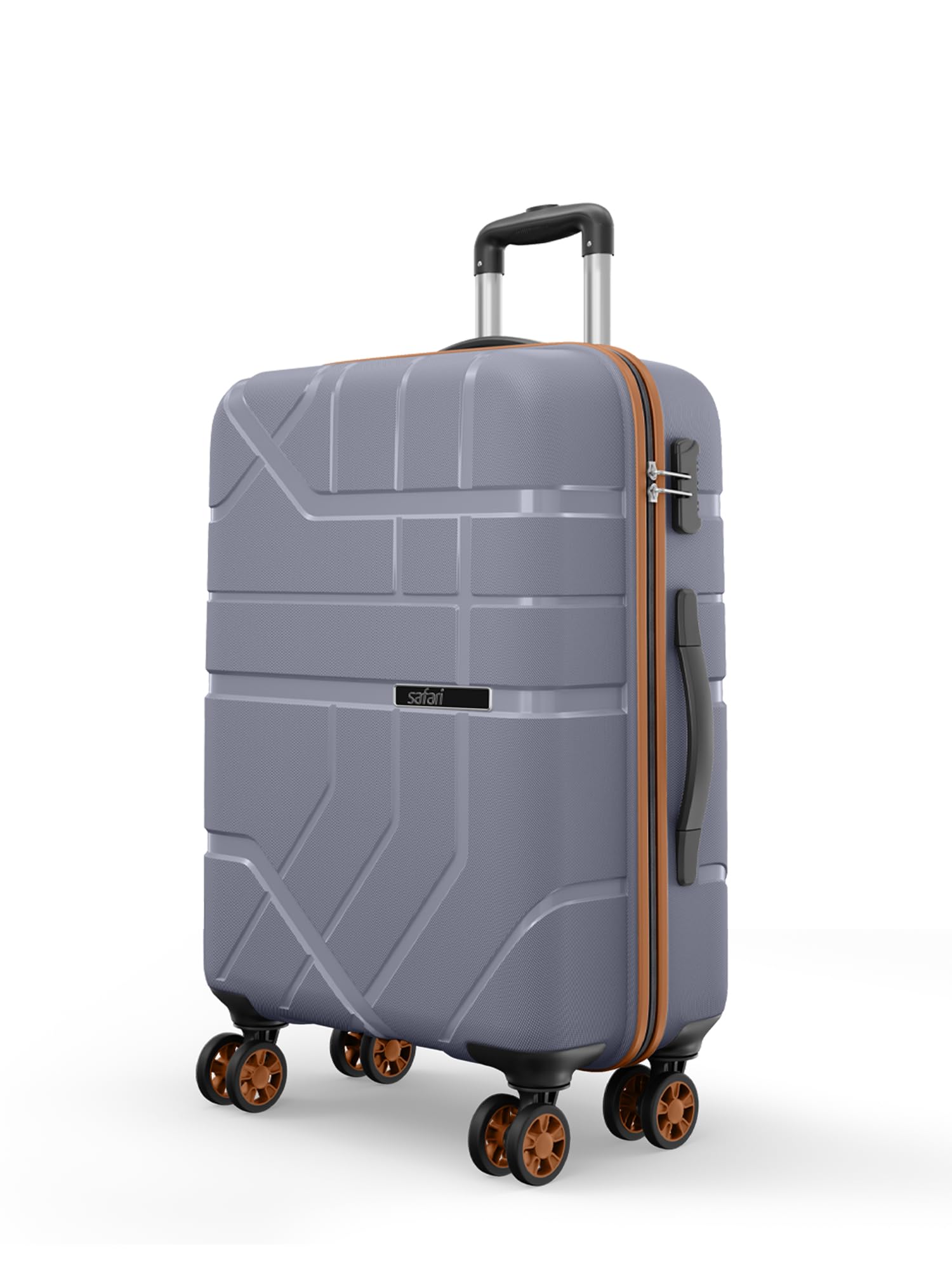 safari Broadway 8 Wheels 77cm Large Size Trolley Bag, Hard Case Polypropylene, 360 Degree Wheeling Checkin Luggage for Men & Women, Suitcase for Travel, Trolley Bags for Travel, Flintstone-picture-42