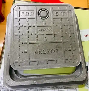 FRP Manhole Cover Anchor (5 TON) (12 X 12)
