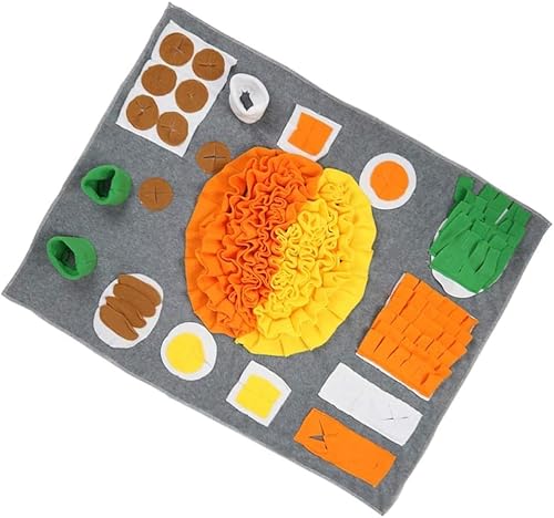 Hundur Store Snuffle Mat for Dogs | Dog Puzzle Toy Foraging Mat a...