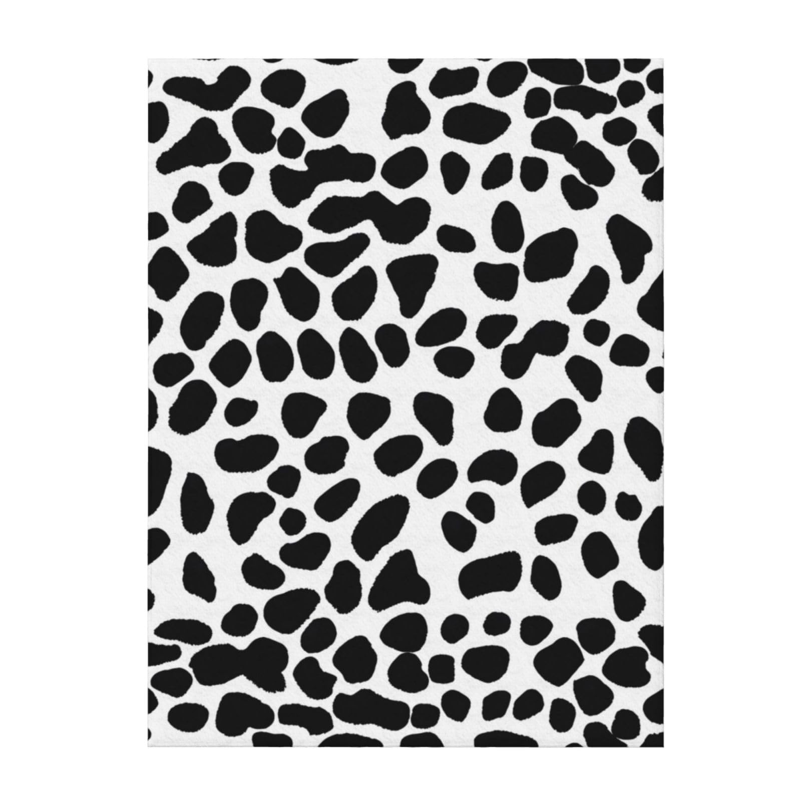 Couverture léopard noir chaude et durable, plaid léger haute résistance pour canapé