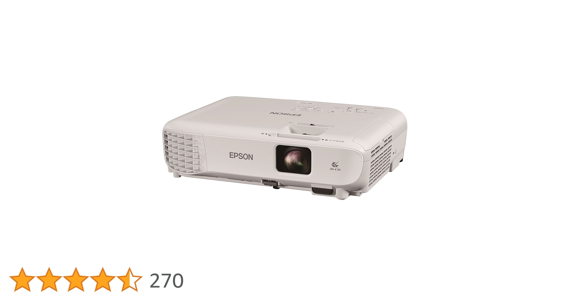 エプソン ビジネスプロジェクター/液晶/3300lm/WXGA/2.5kg EB-W05