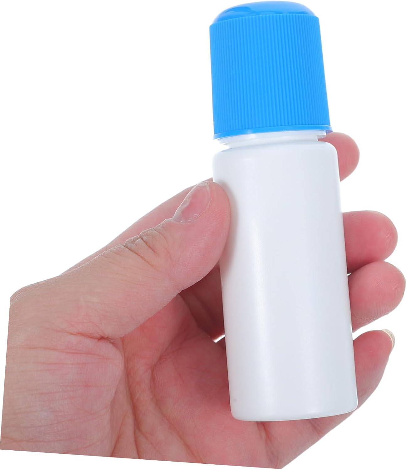Refillable Sponge Applicator Bottles with Roll on Sponge Cap 30ml 3pcs Plastic Liquid Dropper Bottles Multipurpose Use for Glue and Hair Color for Home and Crafting
