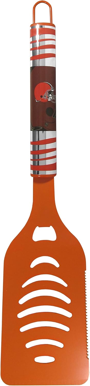 Siskiyou Sports NFL Cleveland Browns 3 pc Color BBQ Tool Set, Team Colors, One Size