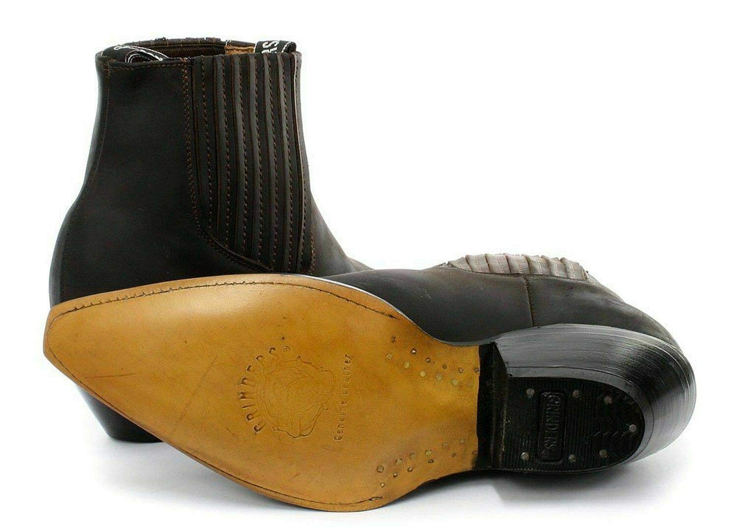 Herren Mühlen Mustang Schlüpfen Cowboy Western Chelsea Stiefelette