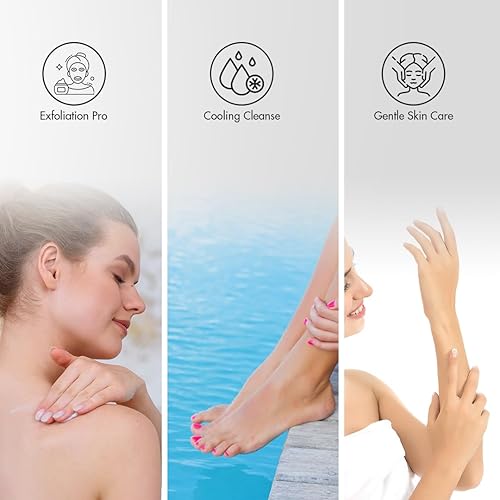 Miniatura 32 de MAJESTIC PURE Sal exfoliante corporal del Himalaya con colágeno y aceite dulce de almendras, sal para exfoliar e hidratar la piel, limpieza profunda