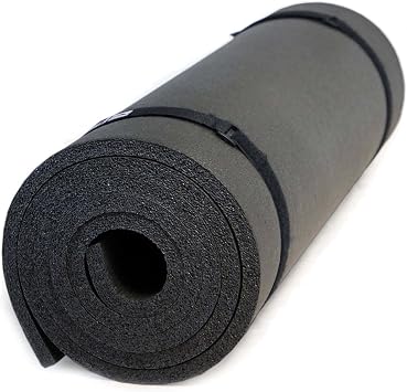 1Mm Yoga Mat with Lightweight Carrying Strap - Waterproof Camping And Pilates Cushion 180X60