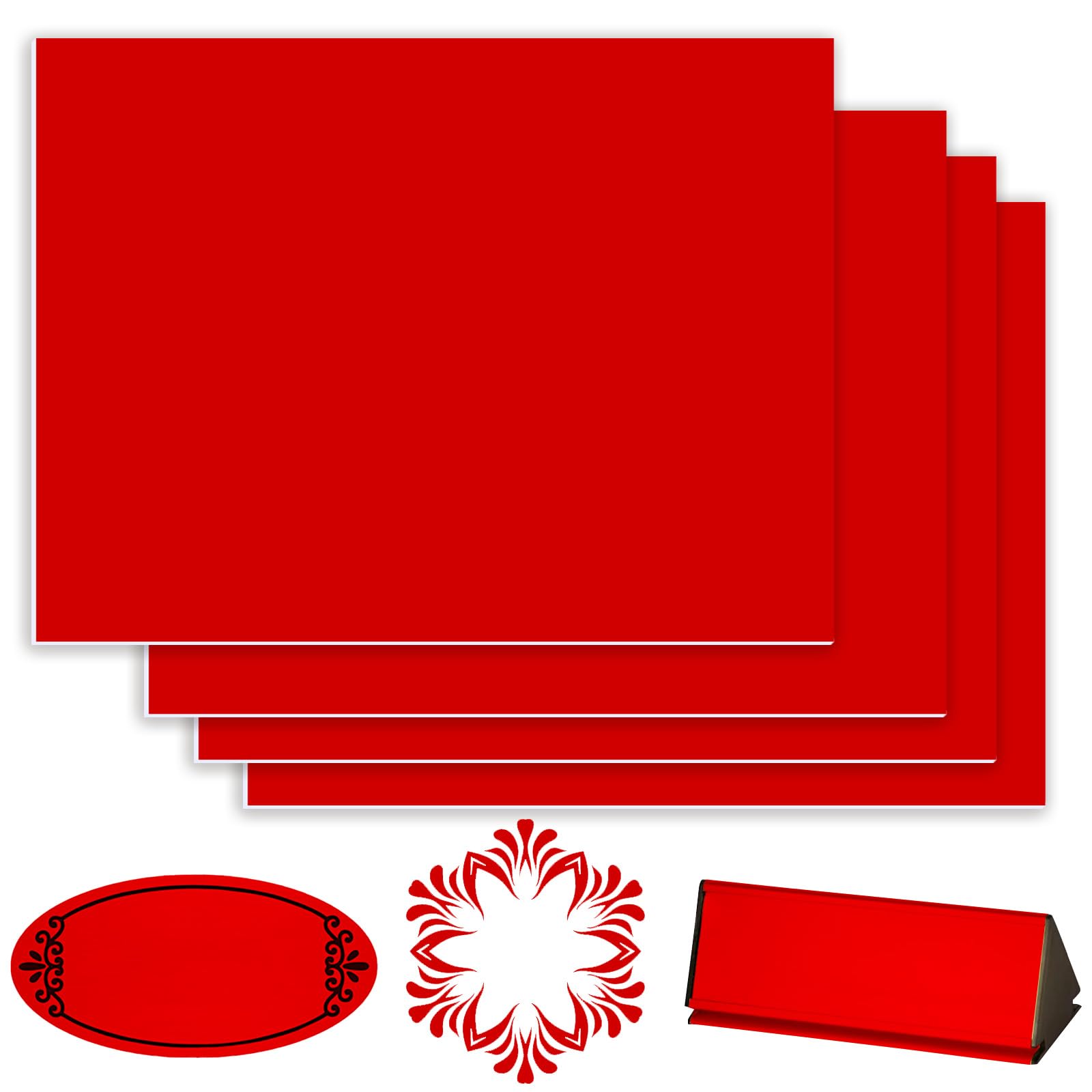 Creatorally 3 Feuilles Acryliques Colorées, Panneaux En Plexi-Glas Opaques 30,5x30,5 Cm, 1/8 D'épaisseur, 3 Mm Pour Découpe Au Laser, Panneau Coloré, Affichage Panneaux Peinture DIY(Rouge Creatorally 3 Feuilles Acryliques Colorées, Panneaux En Plexi-Glas Opaques 30,5x30,5 Cm, 1/8 D'épaisseur, 3 Mm Pour Découpe Au Laser, Panneau Coloré, Affichage Panneaux Peinture DIY(Rouge