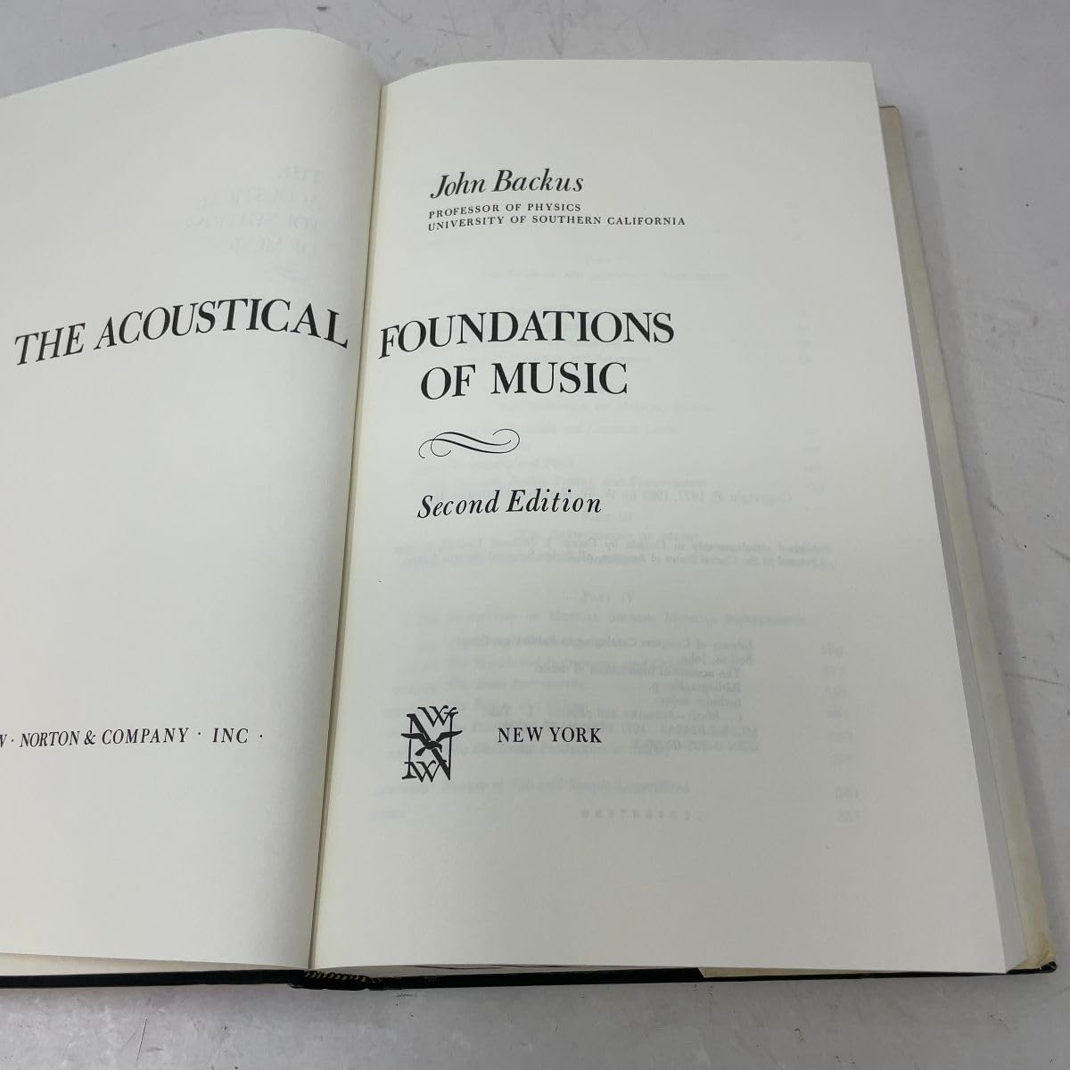 The Acoustical Foundations of Music