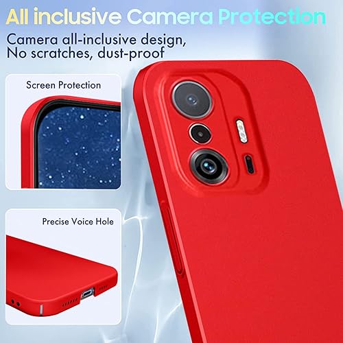 Miniatura 10 de Funda protectora para Xiaomi 11T Pro a prueba de golpes rosa Xiaomi 11T Pro para teléfono Xiaomi 11T funda protectora antihuellas dactilares con la