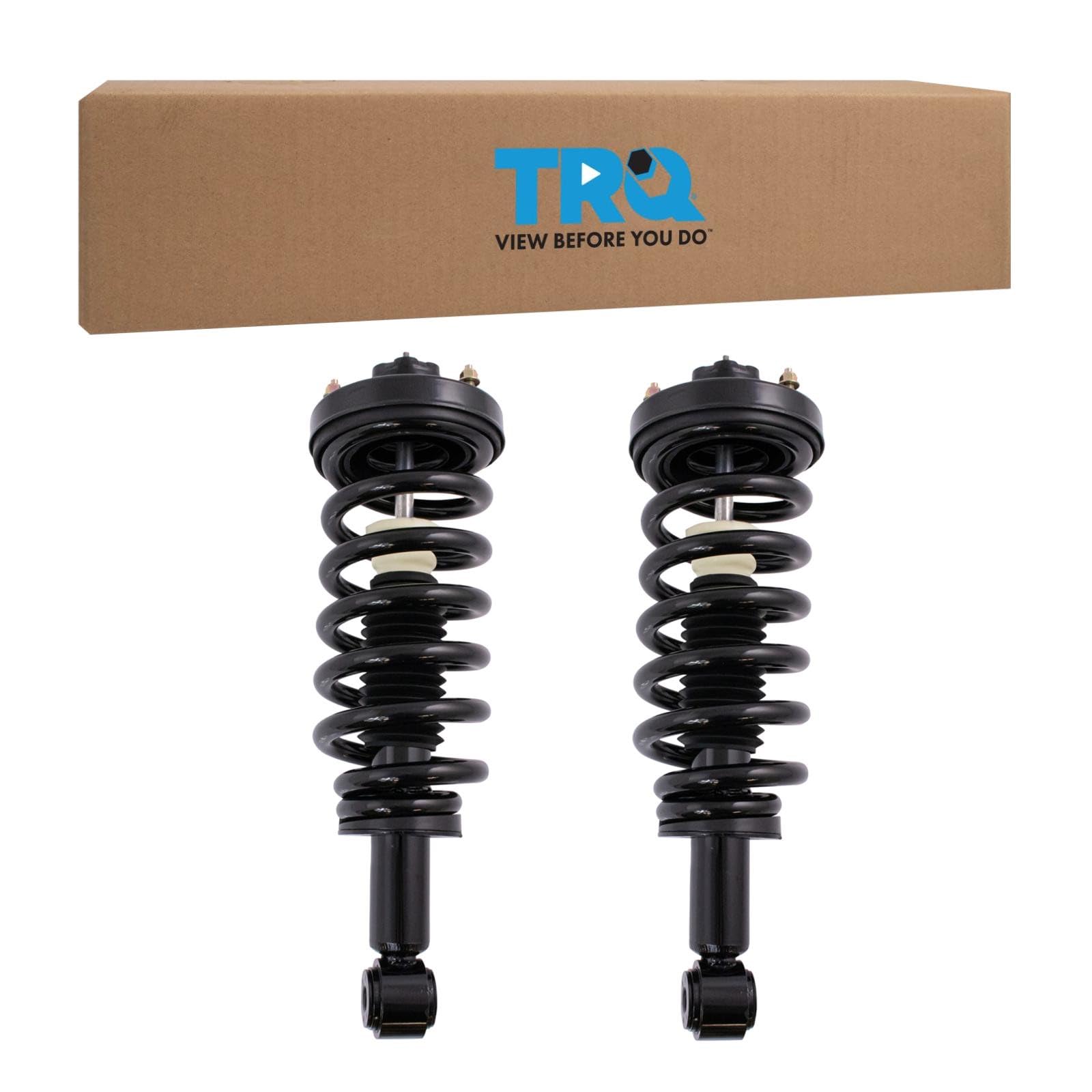 TRQ Rear Strut &amp; Spring Assembly Pair Set for 03-06 Expedition