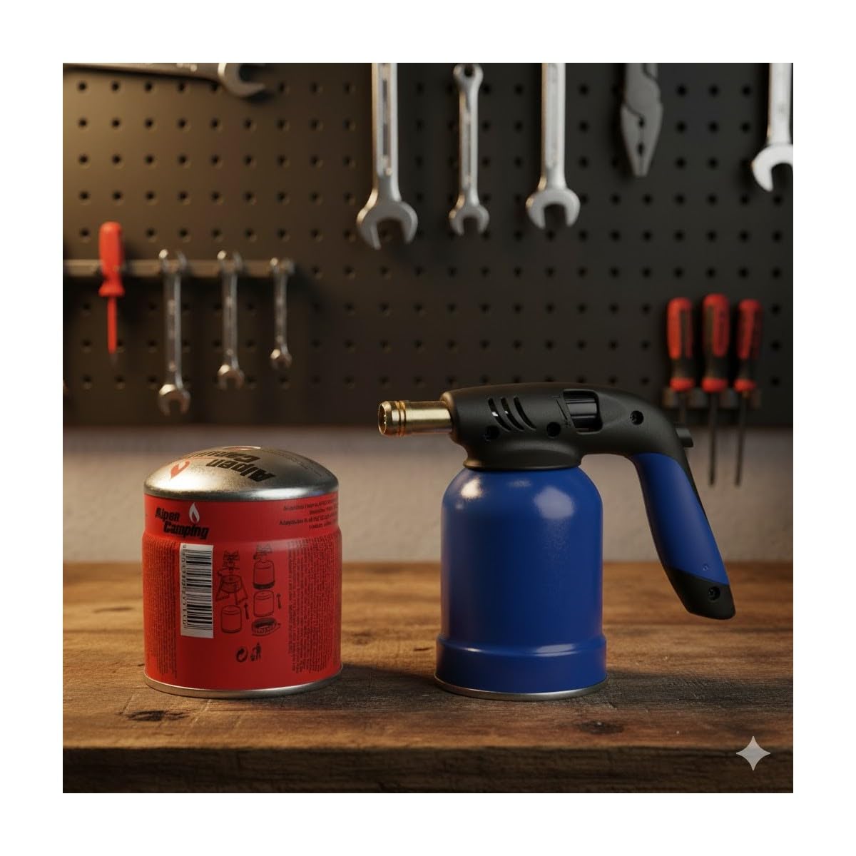 ALPEN CAMPING Pack 36 Cartouches Gaz 190g Butane Propane Mix Sécurité Stop Gaz EN521 Recharge Universelle Perçable Type 200
