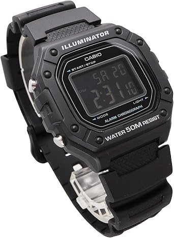 Casio CASIO Standard Digital Watch W-218 Series Men's Women's Cheap Casio Chippcasi Overseas Model Parallel Import, Waterproof