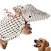 oneisall Pet Dog Armadillo Plush Squeaking Toy Training Squeaky Toys