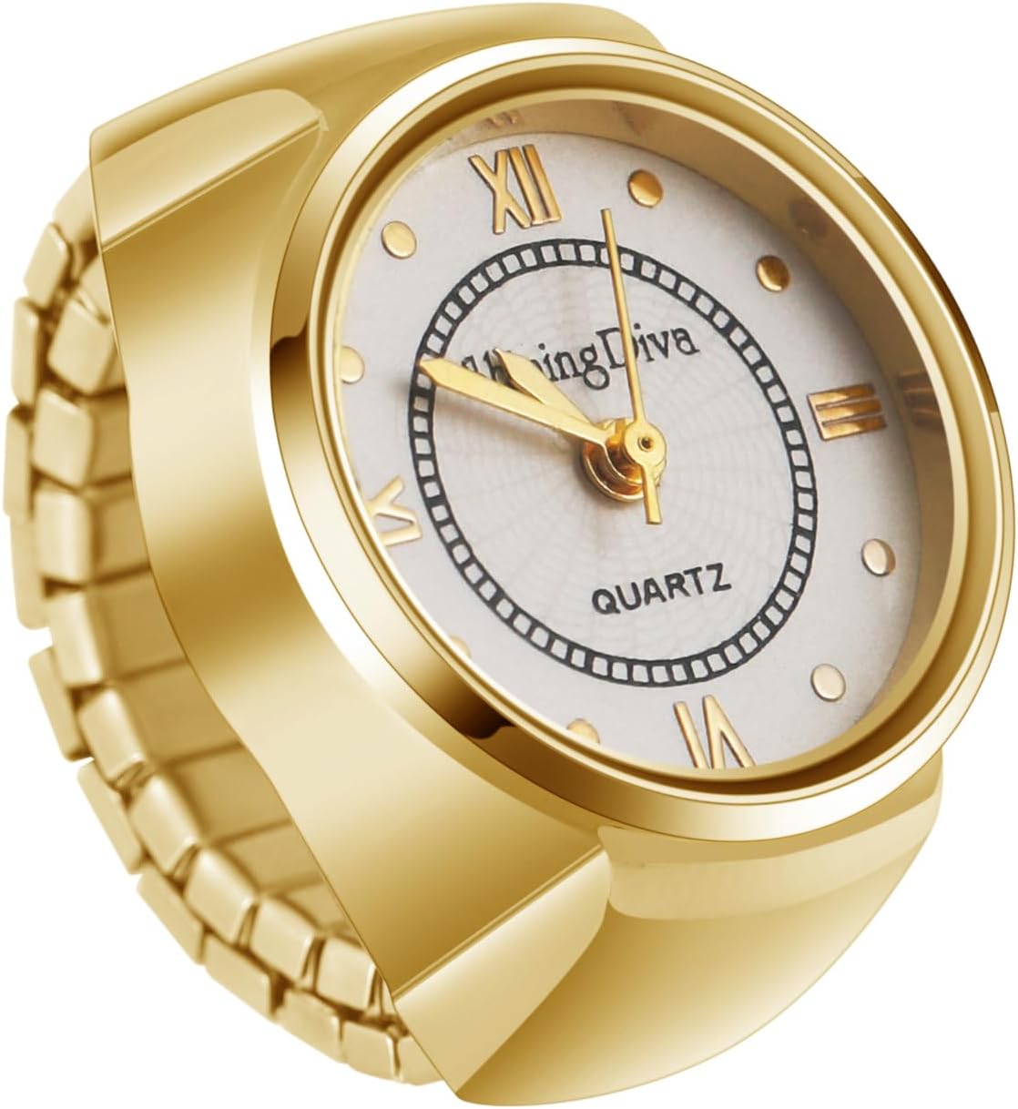 Shining Diva Fashion Latest Stylish Ring Watch for Women and Girls