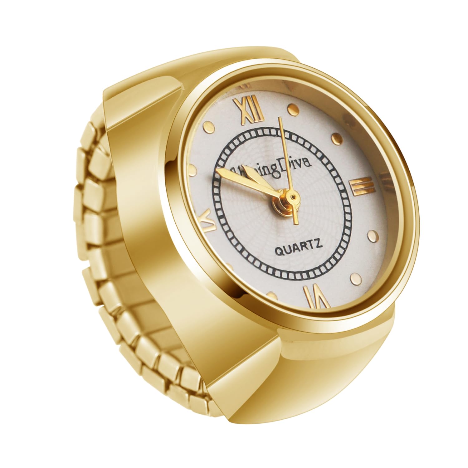 Shining Diva Fashion Latest Stylish Ring Watch for Women and Girls