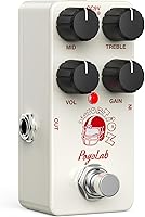Vista 9 de Pedal compresor, pedal compresor de guitarra, pedal compresor mini para guitarra eléctrica y bajo, True Bypass DC 9V