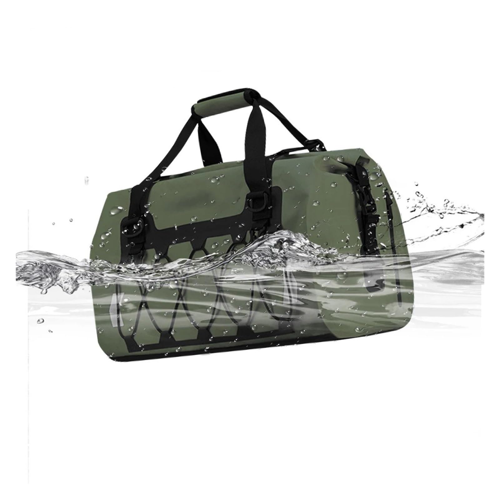 Borsa Coda Impermeabile Universale Per Moto Viaggio Bagagli Asciutti Esterno Zaino 40/66 / 90Lc Borse Da Sella Per Moto(90L color orange)